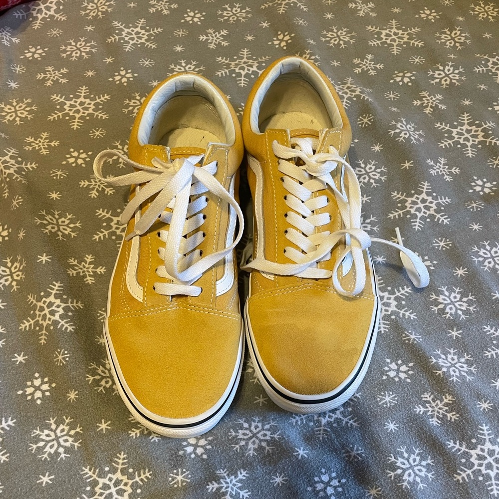 Yellow women’s vans